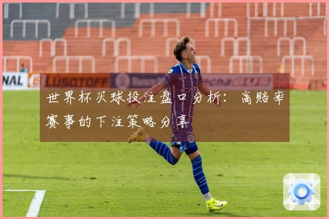 世界杯买球投注盘口分析：高赔率赛事的下注策略分享